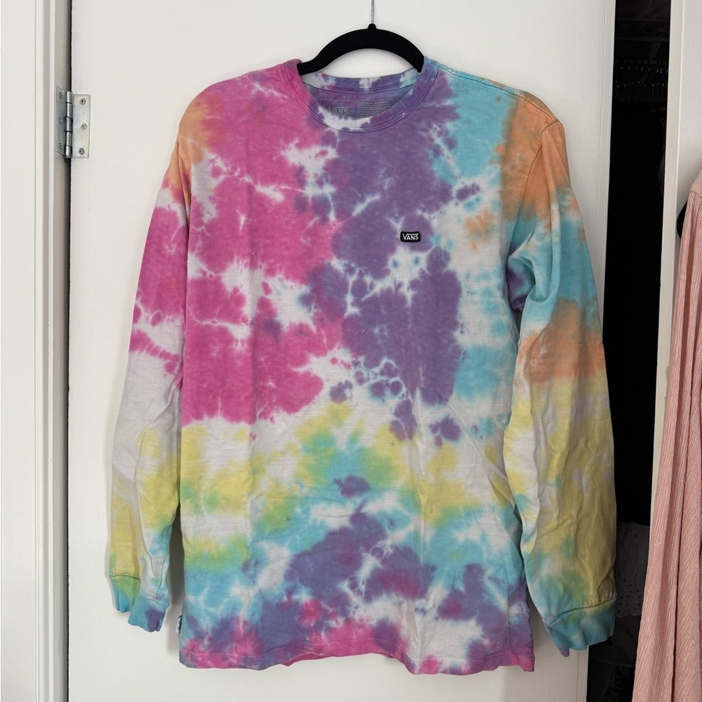 Vans Multicolor Tie-Dye Long Sleeve Shirt